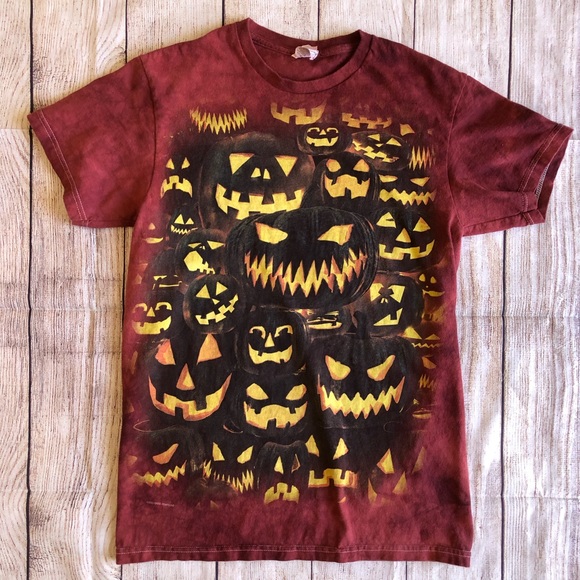 Gildan Other - Halloween jack-o’-lantern T-shirt short sleeve